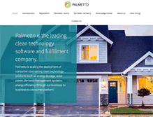 Tablet Screenshot of palmetto.com